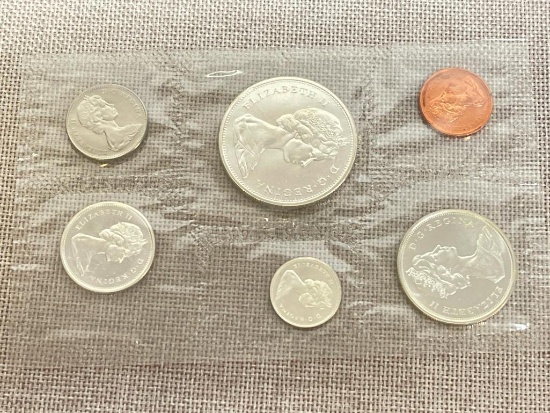 Group of Uncirculated Canadian Coins