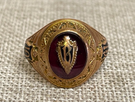 Jostens Dura Tone, Class Ring, Appears to Be 1941