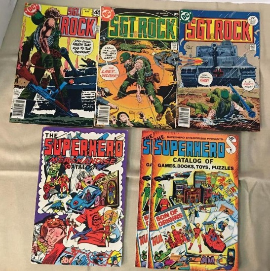 Group of Six Vintage Comic Books