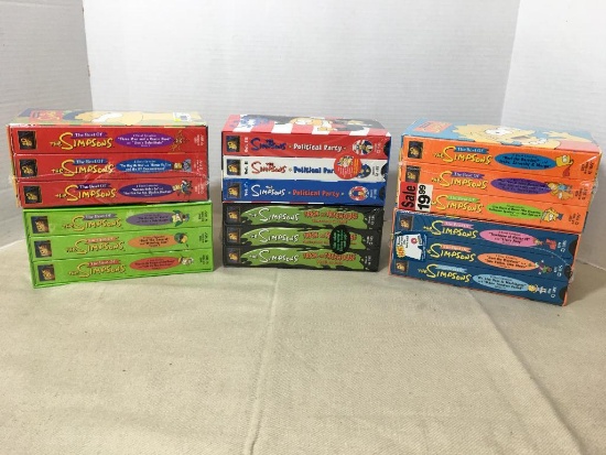Vhs Package Group of Misc Simpson's VHS Tapes New in Package | Estate & Personal ...
