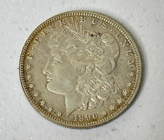 1890 O US Morgan Silver Dollar Coin