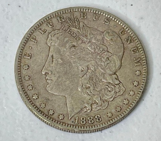 1888 O US Morgan Silver Dollar Coin