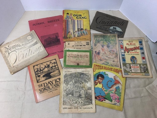Group of Vintage Books and War Bonds