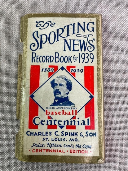 The Sporting News Record Book for 1939
