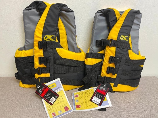 Pair of OBX Life Jackets New with Tags
