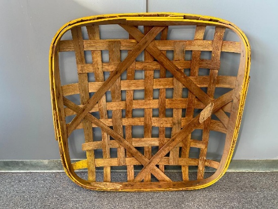 Vintage Tobacco Basket
