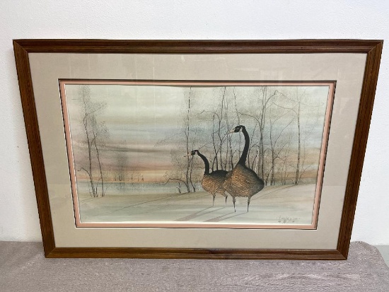 P. Buckley Framed Art Work - Artisan Numbered and Signed