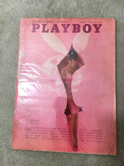 Vintage Playboy Magazine August 1965