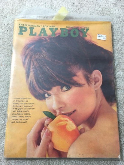 Vintage Playboy Magazine February 1966 - Like New Condition