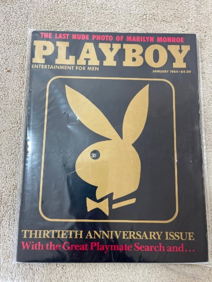 Thirtieth Anniversary Playboy January 1984 - Like New Condition