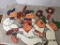 Group of Paper Baseball Players