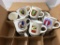 Case of Twelve Ceramic Coffee Mugs