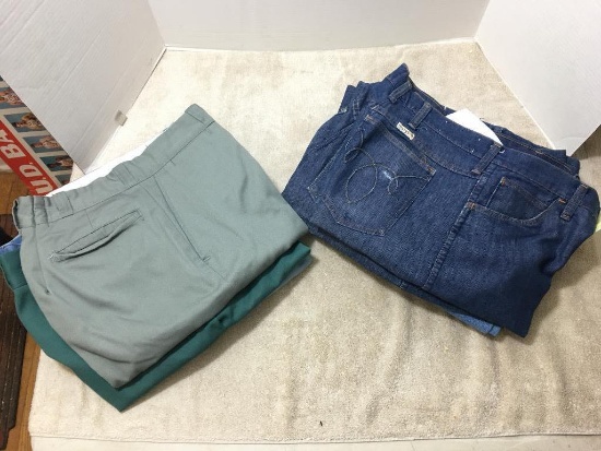 Group of Men's Jeans and Khaki Pants Size 38 x 32