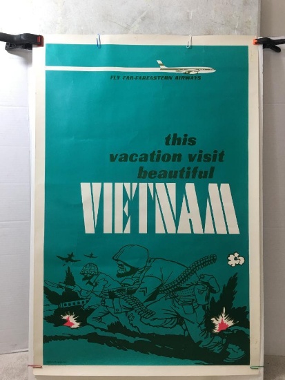 Fareastern Airways Vietnam Poster