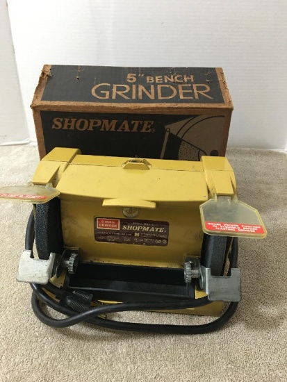Shopmate 5" Bench Grinder Model #2601