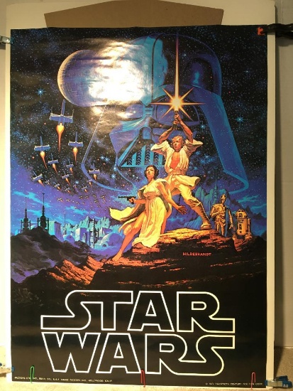 Vintage Star Wars Movie Poster 1977