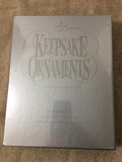 Two Book Collection of Hallmark Keepsake Ornaments 1973-1998 - New in Package