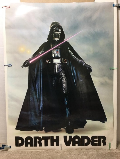 Vintage Star Wars "Darth Vader" Poster 1977