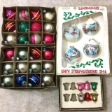 Group of Misc Vintage Christmas Ornaments
