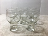 Set of Eight Drinking Glasses
