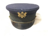 Vintage Army Officers Visor Cap
