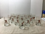 Group of Vintage BC Comic Collector Glasses from Arby's