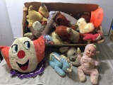 Group of Vintage Stuffed Toys
