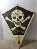 Vintage Jolly Roger Paper Top Flite Kite