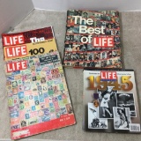 Group of Vintage LIFE Books and Magazines
