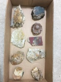Group of Misc Quartz, Agate Stones and More