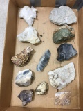 Group of Misc Quartz Stones and More