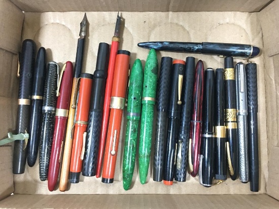 Group of Vintage Fountain Pens