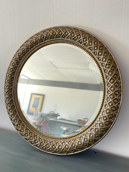 Composite Round Mirror