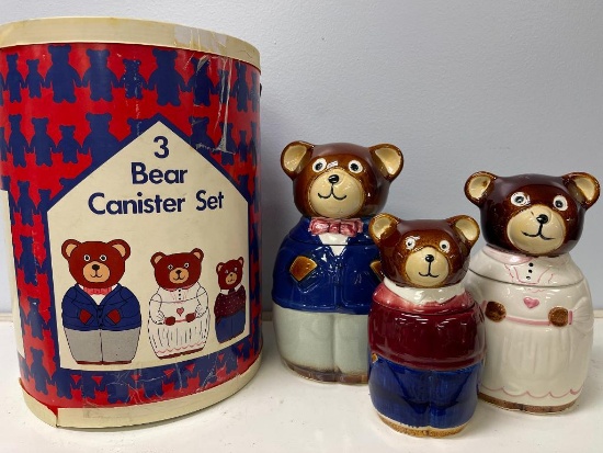3 Bear Canister Set