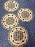 Group of 4 placemats