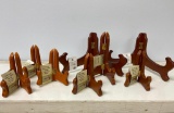 Group of Wooden Easels