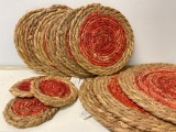 Group of Woven Trivets
