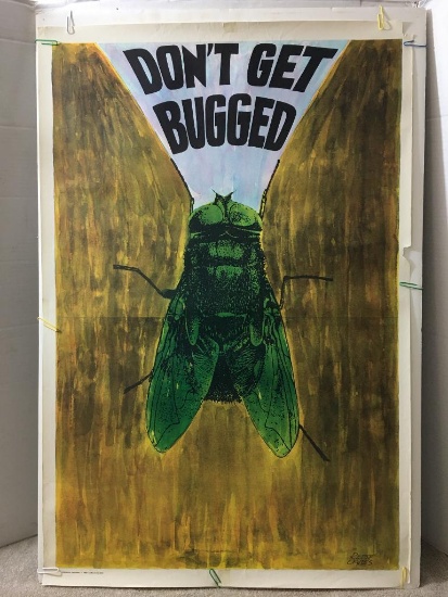 "Don't Get Bugged" Poster