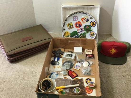 Misc Treasure Lot of Boy Scout Items and More