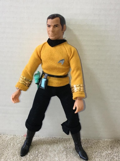 Vintage 1974 Mego Star Trek Captain James Kirk Action Figure w/Belt