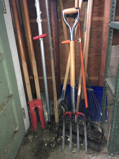 Group of Misc Yard Tools (Garage)