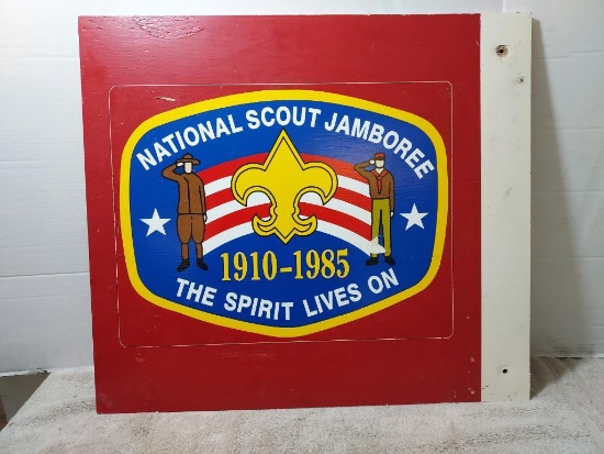 Boy Scout National Jamboree Wood Sign