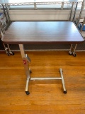 Advanced Medical Equipment Rolling Bed Tray Table