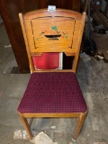 Vintage Wood Chair (Basement)