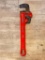 Large Rigid Pipe Wrench