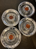 Set of 4 Cadillac Wheel Hub Cap Covers