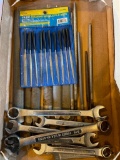 Group of Wrenches and Files