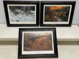 Group of Framed Wall Art Pieces