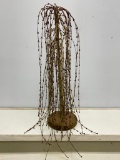 Primitive Weeping Willow Tree
