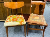 Group of 2 Vintage Chairs